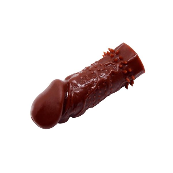 Baile WolfTooth Dokulu Penis Kılıfı & Uzatıcı Sleeve - Görsel 4