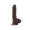 Chisa Bottomless Pleasure Brown Bükülebilir Realistik Dildo 20 cm - Görsel 2