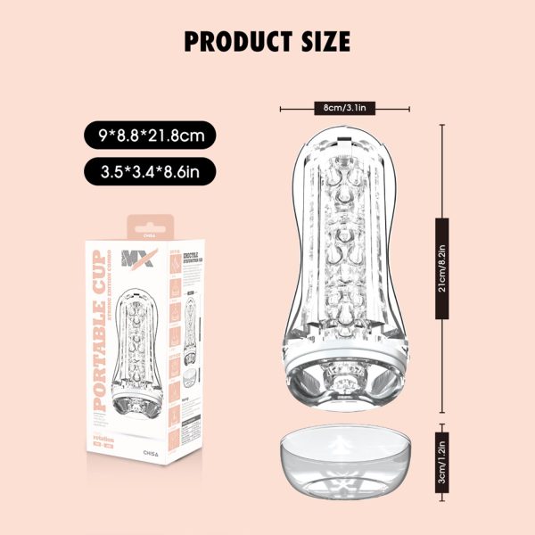 Chisa Portable Cup Strong Edition Combo Mastürbatör - Görsel 11