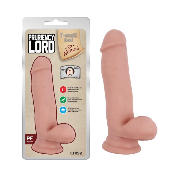 Chisa Pruriency Lord Flesh Realistik Dildo 17.5 cm - Görsel 2