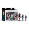 Chisa Rainbow Gem 3’lü Metal Anal Plug Seti - Görsel 2