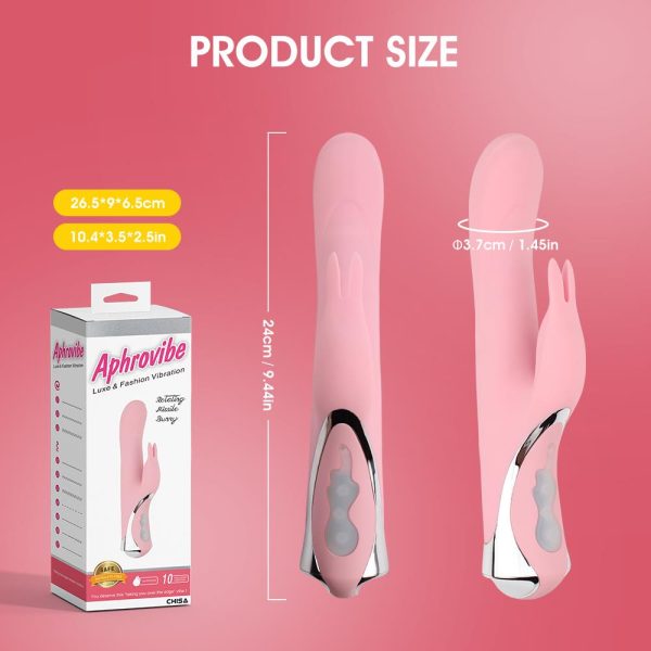 Chisa Rotating Missile Bunny 24 cm Rabbit Vibratör - Görsel 10