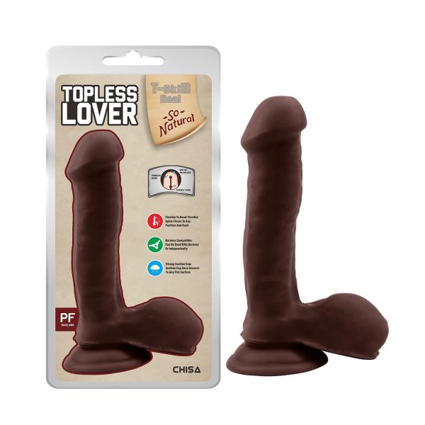 Chisa Topless Lover Brown Realistik Dildo 19.2 cm - Görsel 2