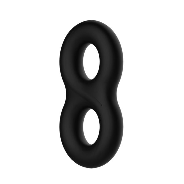 Crazy Bull Çift Halkalı Medikal Silikon Penis Halkası - Görsel 3