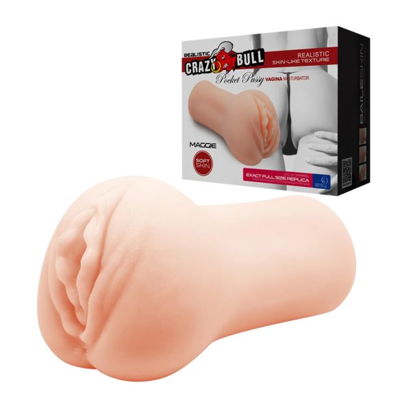 Crazy Bull Pocket Pussy Gerçekçi Vajina Mastürbatör - Görsel 2