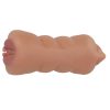 Crazy Bull Sarah Soft Skin Premium Çift Kanallı Mastürbatör 18 cm - Görsel 6