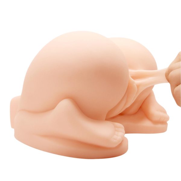 Crazy Bull Titreşimli Real-Skin Vajina & Anal Mastürbatör - Görsel 6