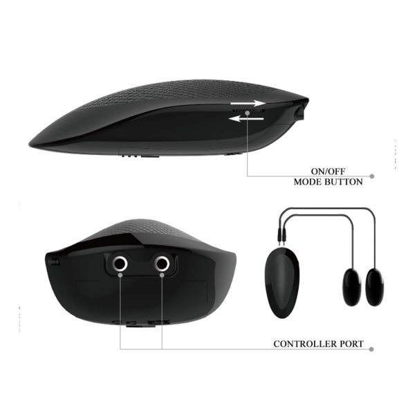 Crazy Bull Yuvarlak Kalça Formlu Çift Tünelli Çift Titreşim Motorlu Kalça Mastürbatör - Görsel 10