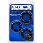 Blush Stay Hard Beaded Penis Halkası 3’lü Set