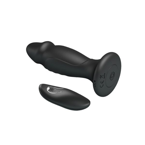 Mr Play 12 Modlu Uzaktan Kumandalı Şarjlı Titreşimli Anal Plug - Görsel 4