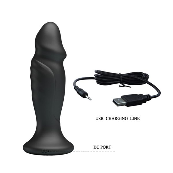 Mr Play 12 Modlu Uzaktan Kumandalı Şarjlı Titreşimli Anal Plug - Görsel 8
