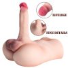 Pembe Tilki Esnek Penisli Realistik Kalça Mastürbatörü - Görsel 2