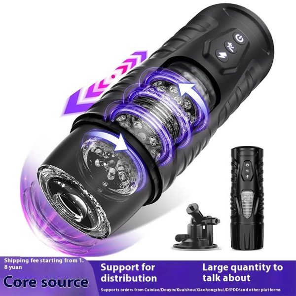 Pembe Tilki Güçlü Otomatik Erkek Mastürbatör - Görsel 2