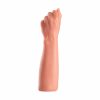 Pembe Tilki Kol Şeklinde Realistik Dildo 32 cm - Görsel 2