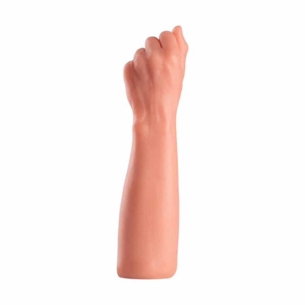 Pembe Tilki Kol Şeklinde Realistik Dildo 32 cm - Görsel 2