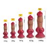 Pembe Tilki Realistik Köpek Dildo 18 cm - Görsel 6