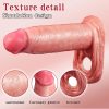 Pembe Tilki Silikon Penis Kılıfı L Beden (16 cm) - Görsel 3