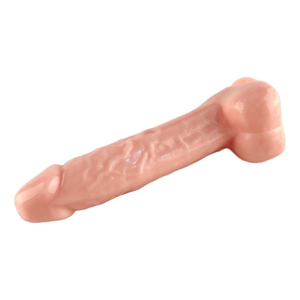 Pembe Tilki Vakum Tabanlı Ten Rengi Realistik Dildo 16cm - Görsel 5