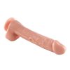 Pembe Tilki Vakum Tabanlı Ten Rengi Realistik Dildo 21cm - Görsel 3