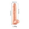 Pembe Tilki Vakum Tabanlı Ten Rengi Realistik Dildo 21cm - Görsel 5