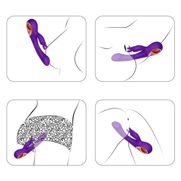 Pembe Tilki Yeni Rabbit Vibratör Mor - Görsel 4