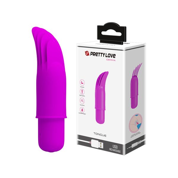 Pretty Love Gemma Çıkarılabilir Aparatlı Titreşimli Bullet - Görsel 2