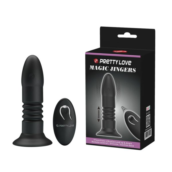 Pretty Love Magic Jingers Uzaktan Kumandalı Anal Plug - Görsel 2