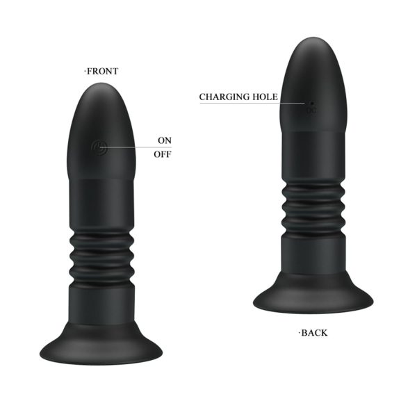 Pretty Love Magic Jingers Uzaktan Kumandalı Anal Plug - Görsel 4