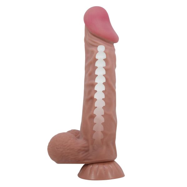 Pretty Love Mendel 24 cm Omurgalı Realistik Dildo - Görsel 2