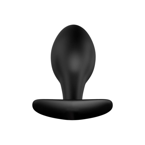 Pretty Love Siyah Kadife Dokulu Silikon Anal Plug - Görsel 4