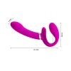 Pretty Love Valerie 12 Modlu Çift Motor Titreşimli Straplez Strap-On - Görsel 6