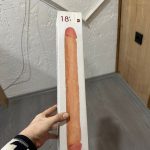 King Size Çift Taraflı Dildo