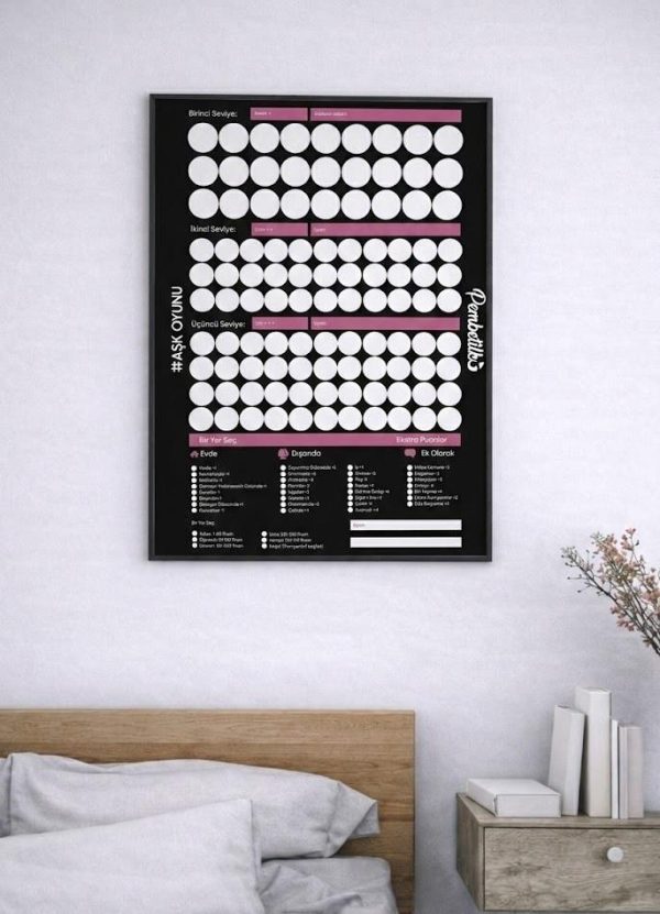 Aşk Seviyesi 100 – Çiftlere Özel Kazı-Kazan Görev Posteri Türkçe - Görsel 2