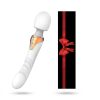 Çift Başlı Wand Vibratör Beyaz – Esnek Başlıklı, Suya Dayanıklı, Silikon Masaj Aleti - Görsel 2