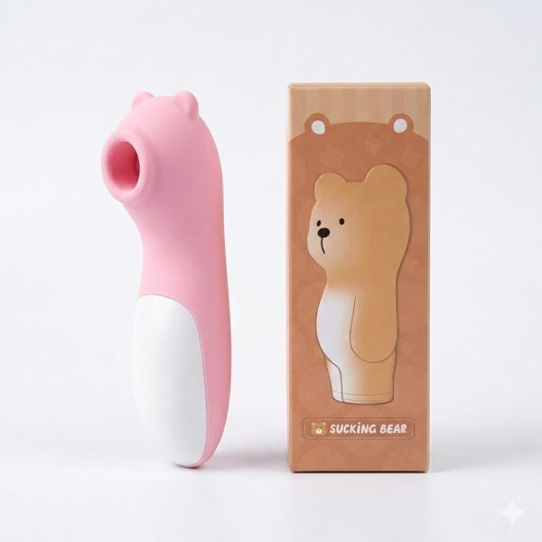 Emişli Ayıcık Vibratör Pembe - Görsel 2