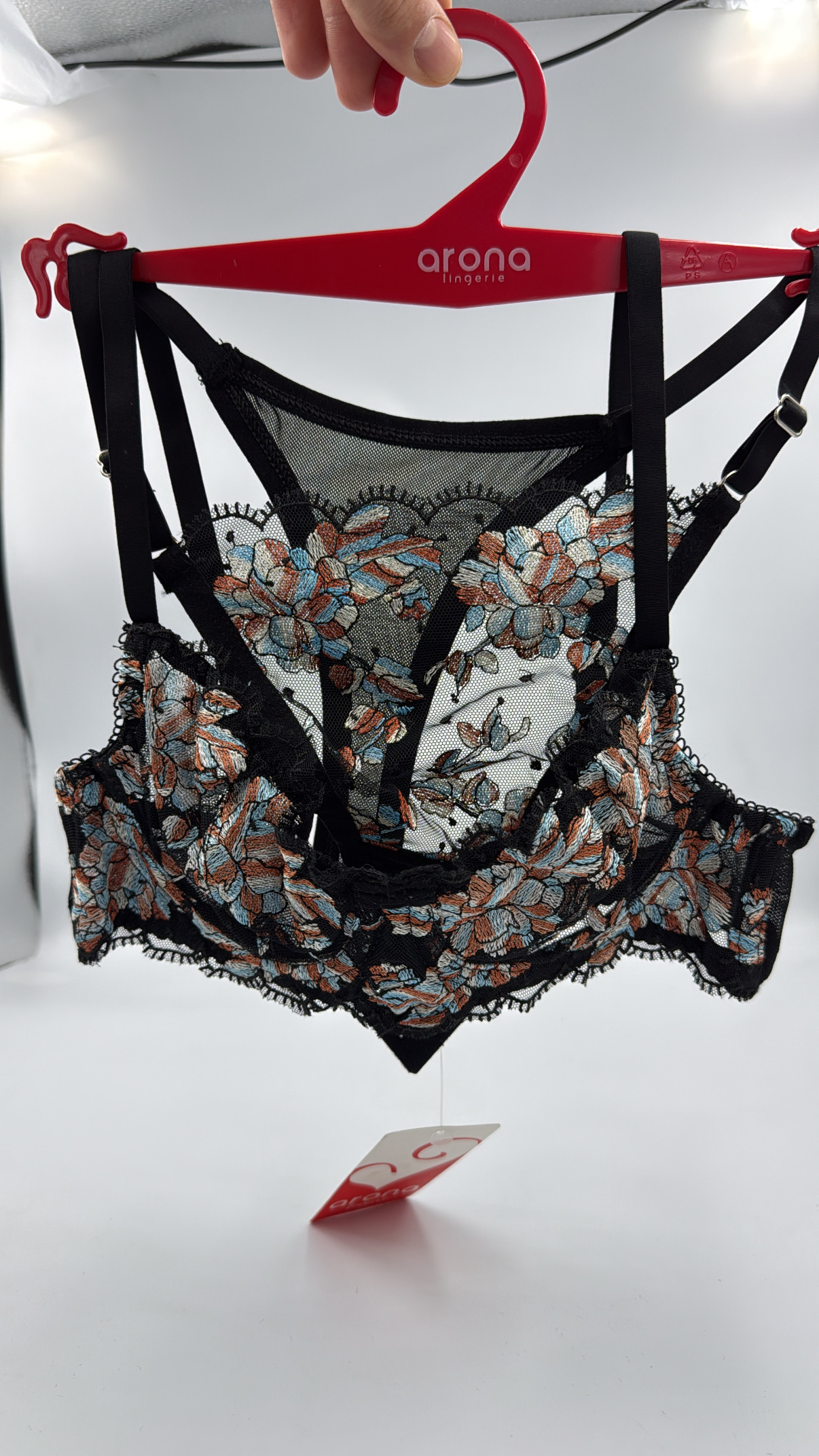 43E8BE39-A087-4837-B31B-3607AD84FC3D 2 Lingerie takımı 75B RENKLİ - Görsel 1