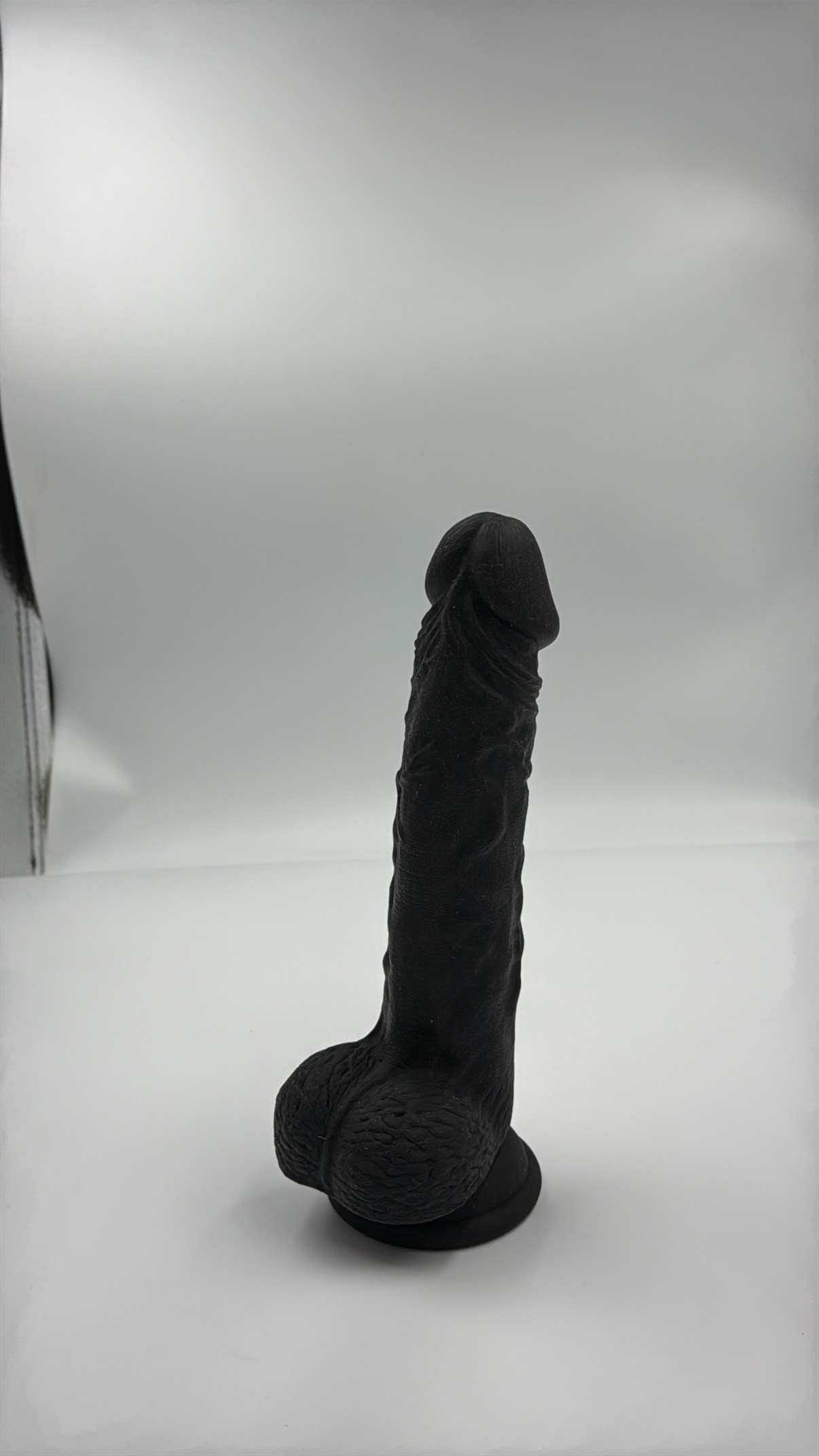 6057CBA0-4192-4237-829D-4AD72DD8E6B5 19 cm realistik siyahi dildo - Görsel 1