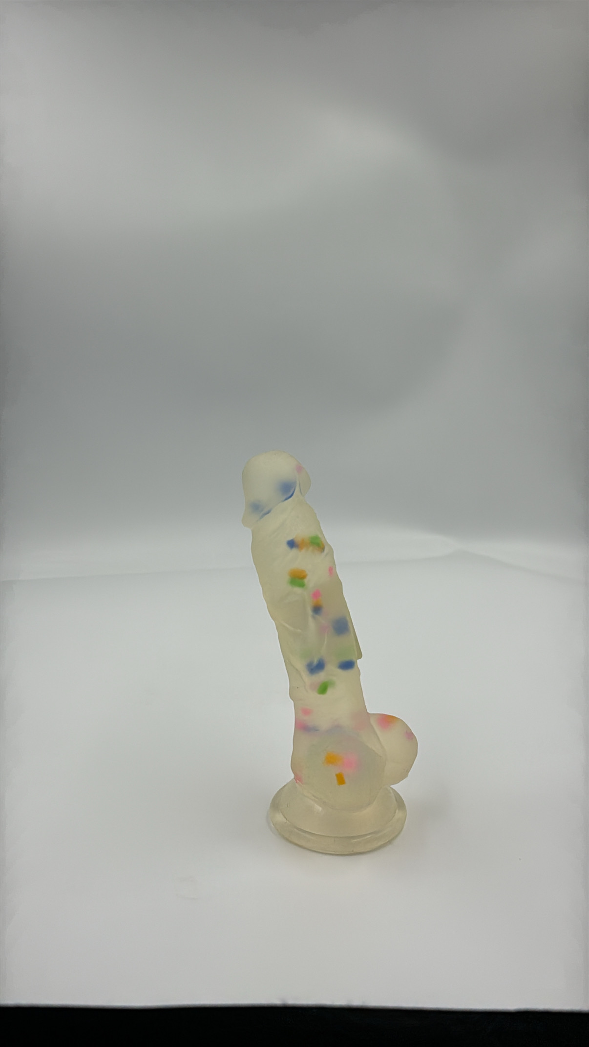 8B175DCF-A046-4ACD-AA75-87595697803F teşhir - rainbow silikon dildo 15 cm - Görsel 1