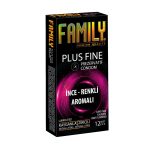 Family Plus Fine İnce Renkli Aromalı Prezervatif