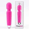 Bükülebilir Başlıklı Wand Vibratör Pembe - Görsel 2
